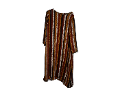 Brown Varied Striped Tunic