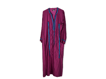 Purple with Blue Lace Tunic